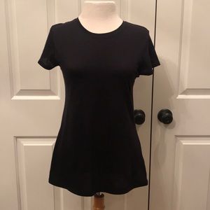 Vince classic black tee shirt